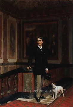 The Duc de La RochefoucauldDoudeauville Jean Leon Gerome Oil Paintings